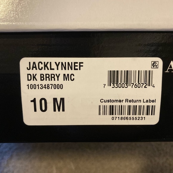 ALFANI Dress Booties Pointed Toe Berry 3” Heel New in Box - Picture 5 of 5